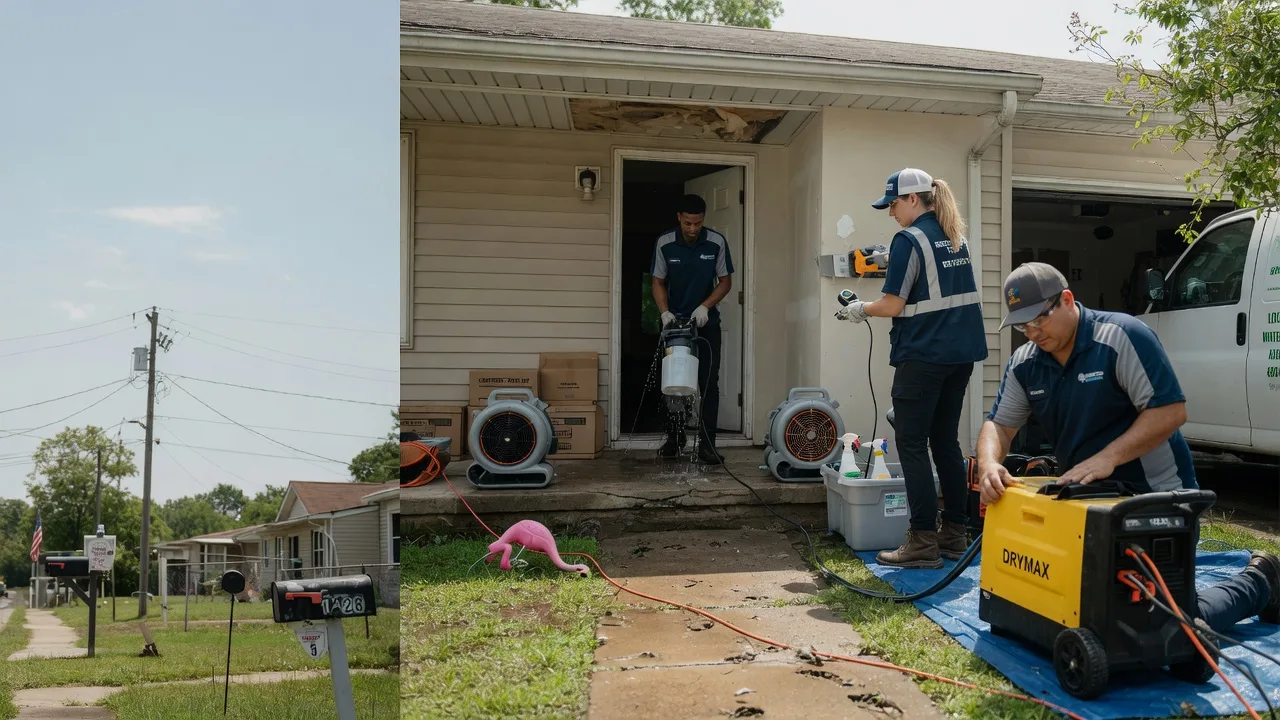 Storm Damage Water Removal in Eau Claire, MI near me